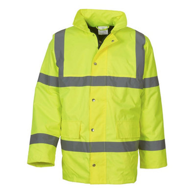 Yoko Mens Hi-Vis Road Safety Jacket (Pack Of 2) from B&Q