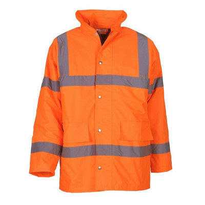 Yoko Mens Hi-Vis Road Safety Jacket (Pack Of 2) from B&Q
