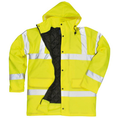 Portwest Hi-Vis Traffic Jacket (S460) / Workwear / Safetywear (Pack Of 2) from B&Q