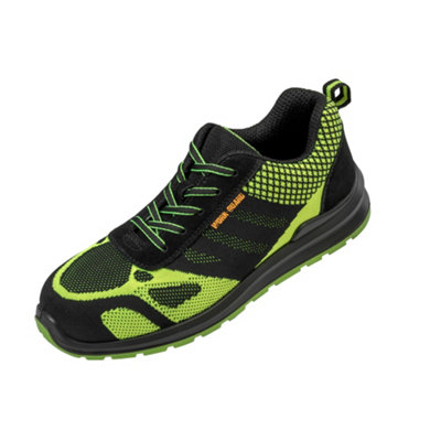  - Result Work-Guard Mens Hicks Safety Trainers Neon Green/black (11 Uk)