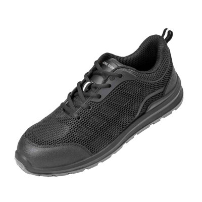 B&Q Result Work-Guard Unisex All Safety Trainers (9 Uk) Black