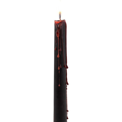 Vampire Tears Candles Black/red (One Size) from B&Q