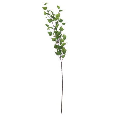B&Q -  Artificial Faux Green Branch Spray Green (One Size)