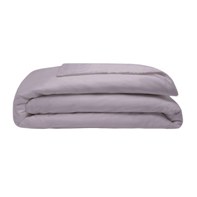 Belledorm 200 Thread Count Egyptian Blend Duvet Cover Mulberry (Double) from B&Q