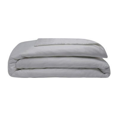 Belledorm 200 Thread Count Egyptian Blend Duvet Cover Platinum (Superking) from B&Q