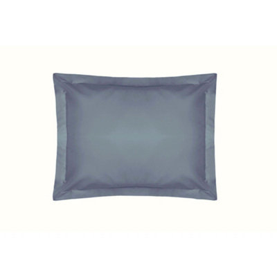 Belledorm 200 Thread Count Egyptian Cotton Oxford Pillowcase Storm (One Size) from B&Q
