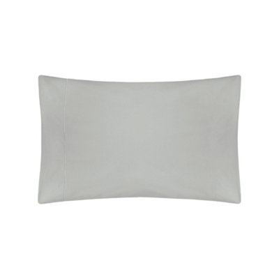 Belledorm 1000 Thread Count Cotton Sateen Housewife Pillowcase Platinum (One Size) from B&Q