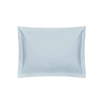 Belledorm 400 Thread Count Egyptian Cotton Oxford Pillowcase Duck Egg Blue (M) from B&Q