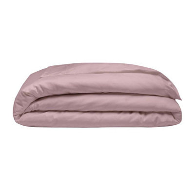 Belledorm 400 Thread Count Egyptian Cotton Oxford Duvet Cover Blush (Kingsize) from B&Q