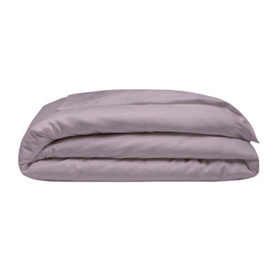 Belledorm 400 Thread Count Egyptian Cotton Oxford Duvet Cover Mulberry (Kingsize) from B&Q