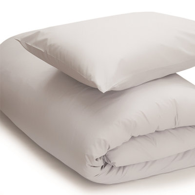 Belledorm Easycare Percale Duvet Cover Cloud (Superking) from B&Q