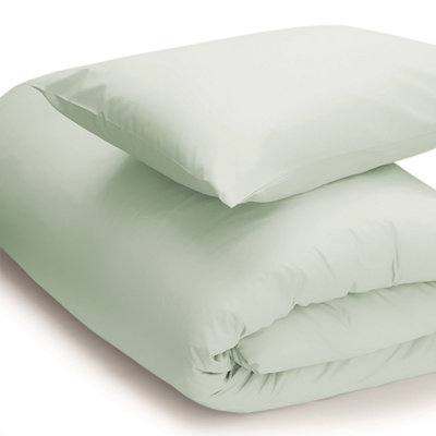 Belledorm Easycare Percale Duvet Cover Breeze (Double) from B&Q