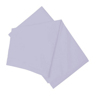 Belledorm Easycare Percale Flat Sheet Heather (Single) from B&Q