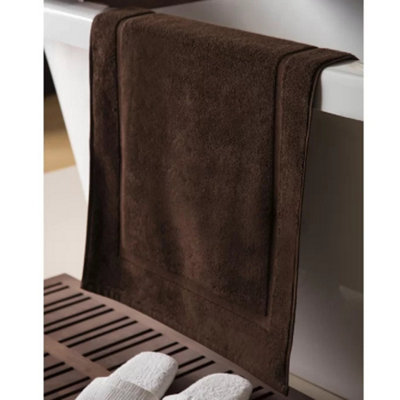Belledorm Hotel Madison Bath Mat Chocolate (One Size) from B&Q