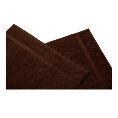 Belledorm Hotel Madison Hand Towel Chocolate (One Size) from B&Q