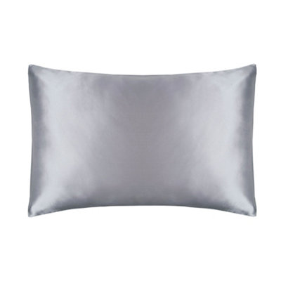 Belledorm 100% Mulberry Silk Pillowcase Platinum (One Size) from B&Q