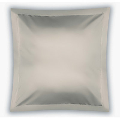 Belledorm Pima Cotton 450 Thread Count Oxford Continental Pillowcase Platinum (One Size) from B&Q
