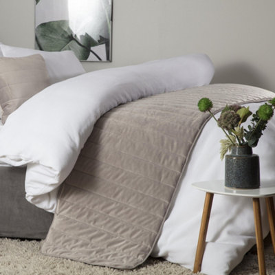 Belledorm Verona Bed Runner Mink (One Size) from B&Q