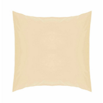  - Belledorm Easycare Percale Continental Pillowcase Cream (One Size)