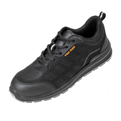 B&Q Result Work Guard All- Safety Trainer (8 Uk) Black