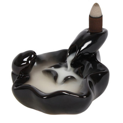  - Pool To Pool Backflow Incense Burner Black (One Size)