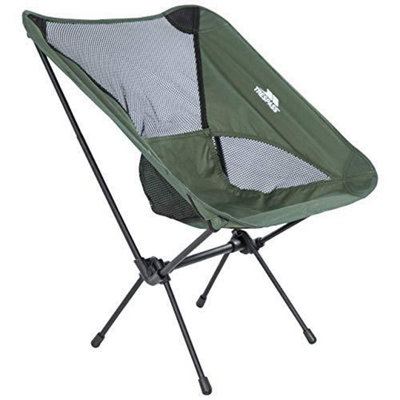 Trespass Perch Lightweight Portable Folding Chair Olive (One Size) from B&Q