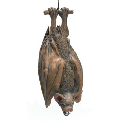 Bristol Novelty Hanging Bat Decoration Brown (One Size) from B&Q