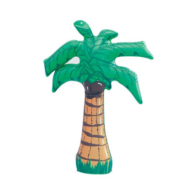 Bristol Novelty Inflatable Palm Tree Green/brown (45Cm)-39494 
