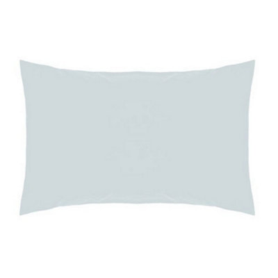 Belledorm Easycare Percale Housewife Pillowcase Duck Egg Blue (One Size) from B&Q