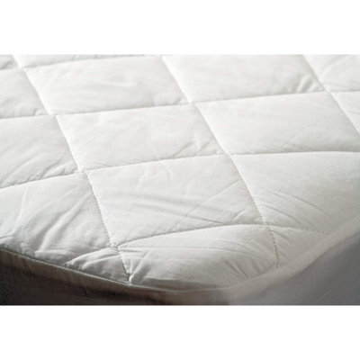 Belledorm Waterproof Mattress Protector White (Superking) from B&Q