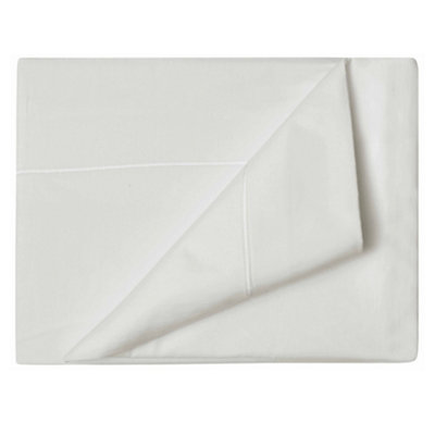 Belledorm Premium Blend 500 Thread Count Flat Sheet Ivory (Superking) from B&Q