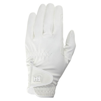Hy5 Unisex Cottenham Elite Riding Gloves White (Xl) from B&Q