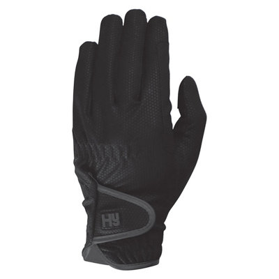 Hy5 Unisex Cottenham Elite Riding Gloves Black (Xl) from B&Q