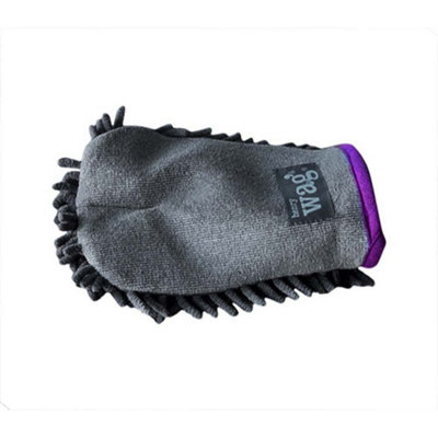 Henry Wag Equine Microfibre Cleaning Glove Grey (One Size) from B&Q