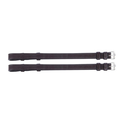 Collegiate Comfitec Leather Cheek Pieces Brown (Pony) from B&Q