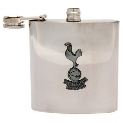 Tottenham Hotspur Fc Hip Flask Silver (One Size) from B&Q