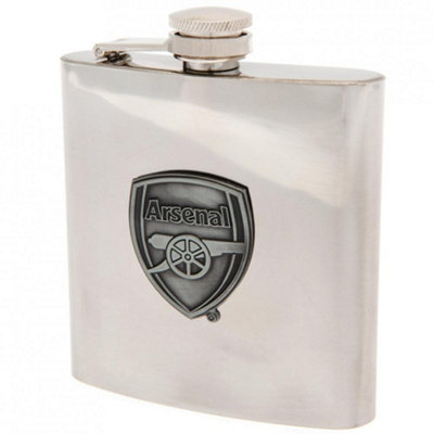 B&Q Nal Fc Hip Flask Silver (One Size)