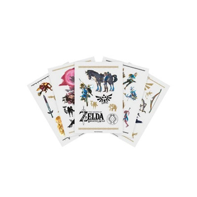 B&Q The Legend Of Zelda Tech Stickers Multicoloured (One Size)