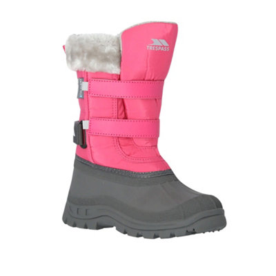 B&Q - Girls  Stroma Ii Snow Boot Pink Lady (12)