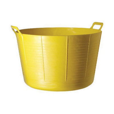 Gorilla Tub Bucket Yellow (One Size) from B&Q