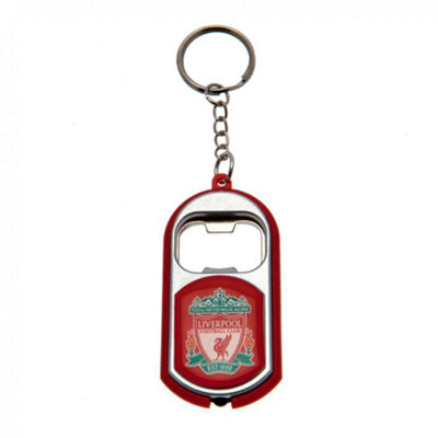 Liverpool Fc Key Ring Torch Bottle Opener Red (One Size) from B&Q