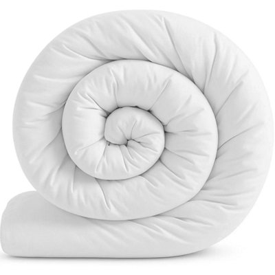 Oxford Homeware 15 Tog Single Duvet 135X200 Cm Hollowfibre Winter Quilt Breathable Hypoallergenic Cover from B&Q