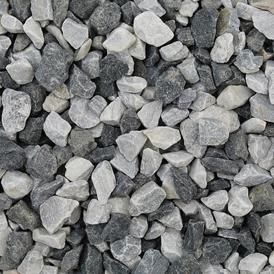 Simpa 20mm Black Ice Chippings Bag 20Kg from B&Q