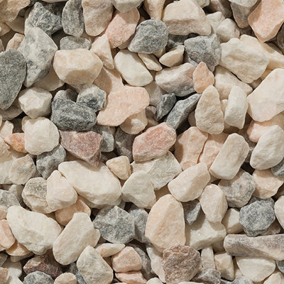 Simpa 20mm Flamingo Chippings Bag 20Kg from B&Q