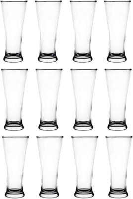 Simpa Lucente 285Ml Pilsner Glasses 12Pc Set from B&Q