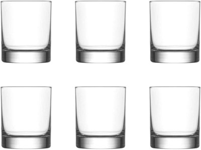 Simpa Lucente 245Ml Spirit Glasses 6Pc Set from B&Q