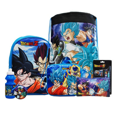 Simpa Dragonball Z 7Pc Back To School Bundle With 3D Insulated Lunch Bag. from B&Q