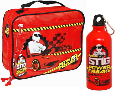 Top Gear The Stig Power Freaks Insulated Lunch Bag And Metal Bottle Set from B&Q