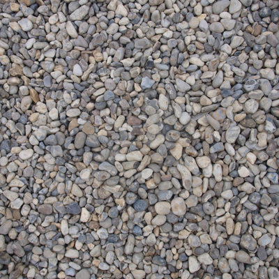 Simpa 20mm Oyster Pearl Chippings Bag 20Kg from B&Q