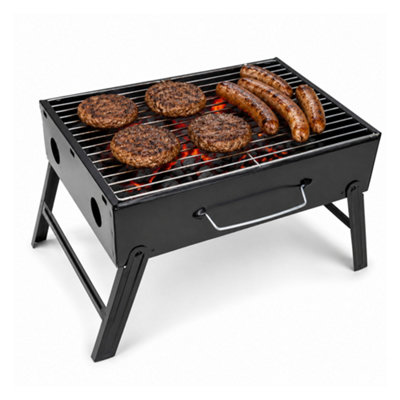 Simpa Portable Compact Charcoal Bbq Barbeque Grill from B&Q
